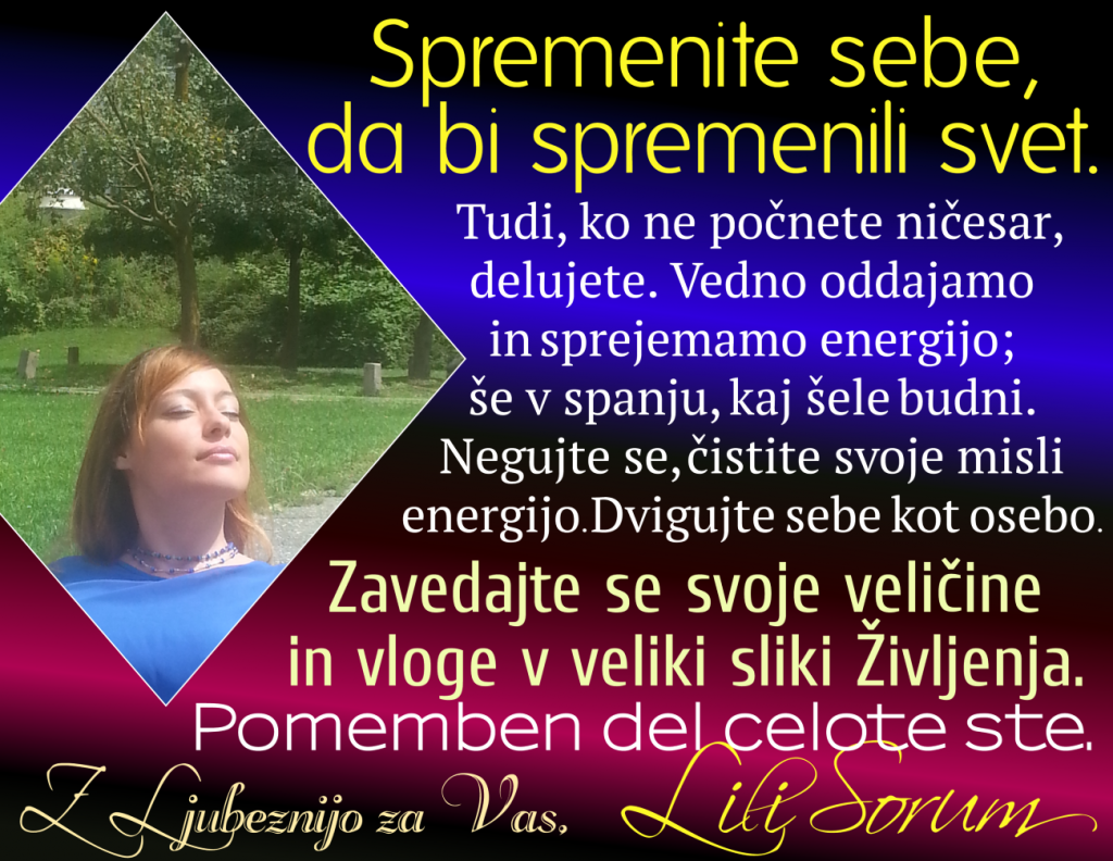 NuMeRoSKoP 30. 4. – 6. 5. 2018: Spremenite sebe, da bi spremenili svet 1
