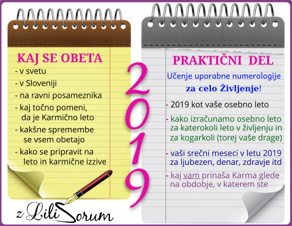 NuMeRoSKoP 28. 10. – 4. 11. 2018: Mojstrski teden tik pred Karmičnim letom 2019 5