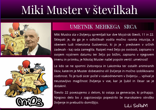 Miki Muster v številkah 3