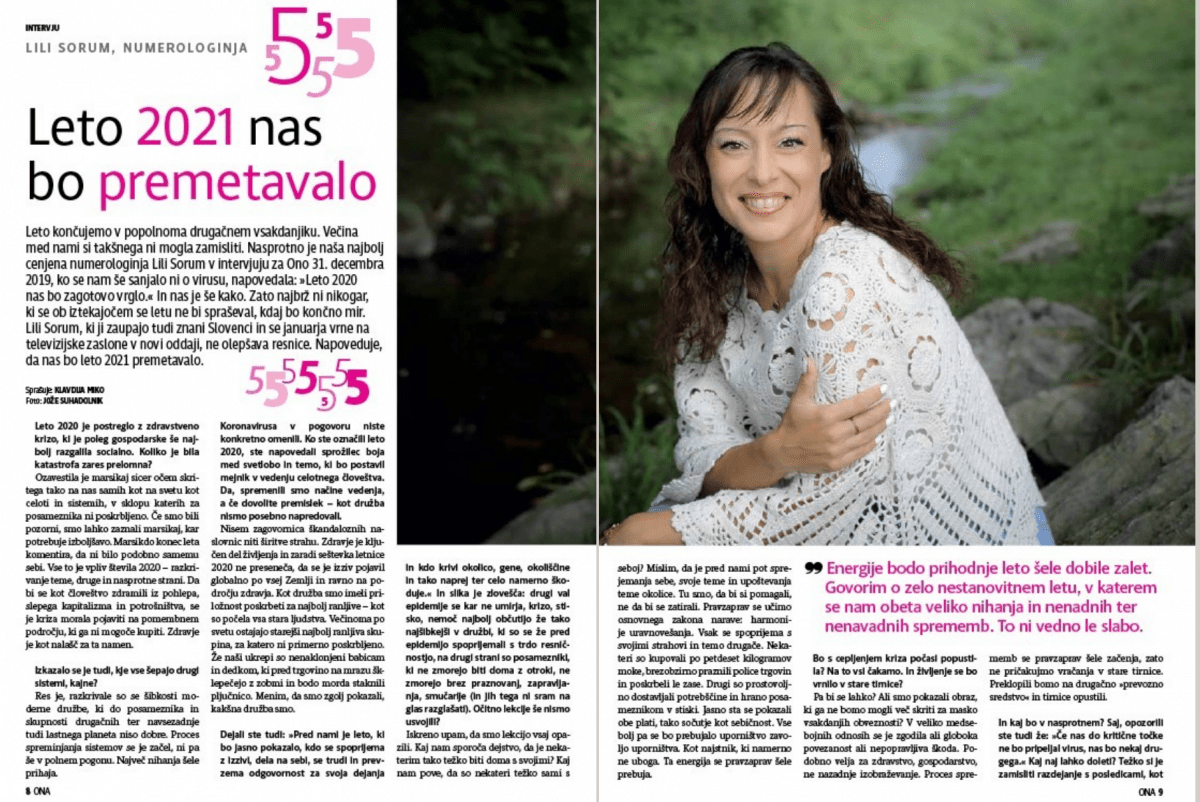 Lili Sorum ona 2021 numerologija numerology year 2021 Lili Sorum ona 2021 numerologija numerology year 2021